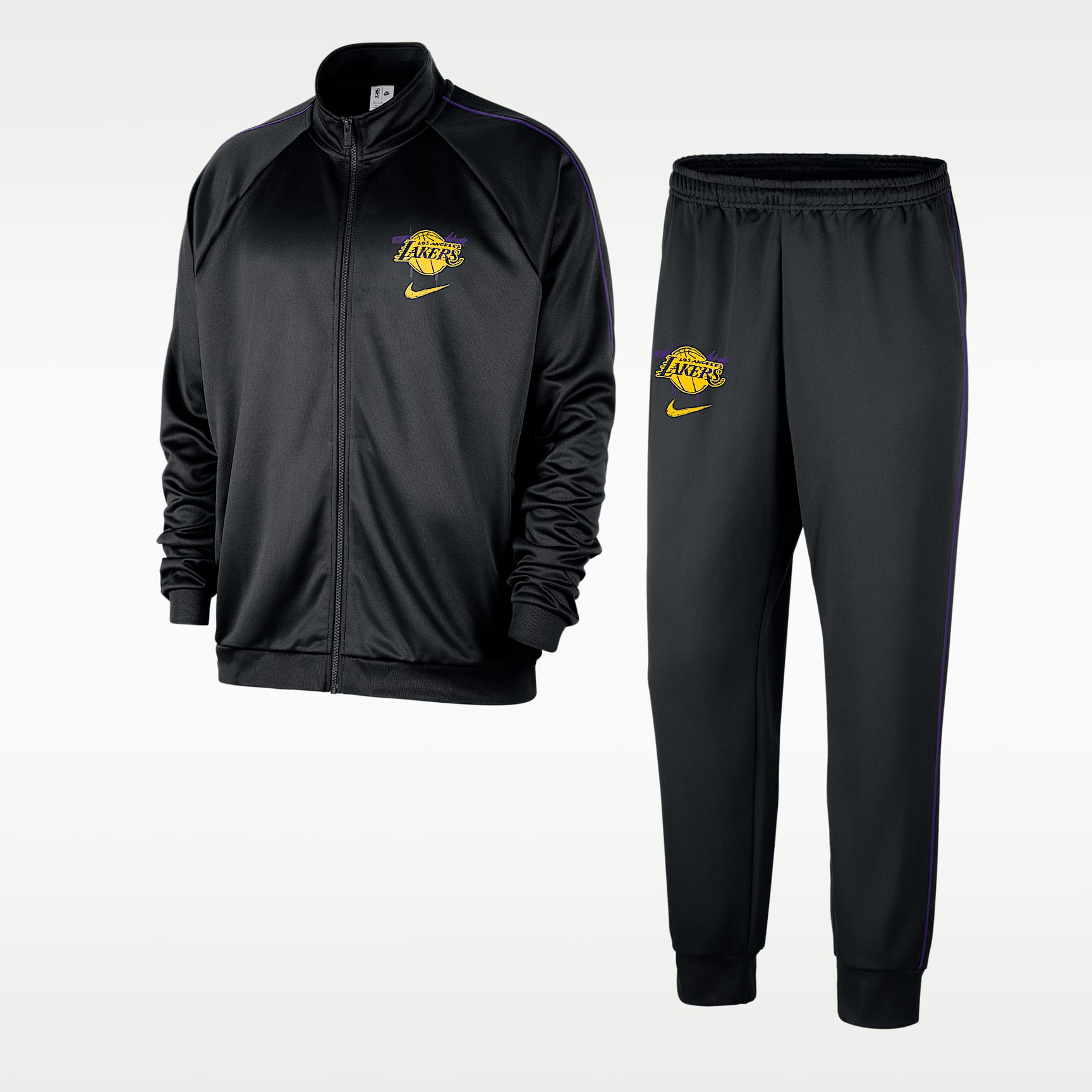 Los Angeles Lakers Courtside Men's Nike NBA Club Peak Tracksuit